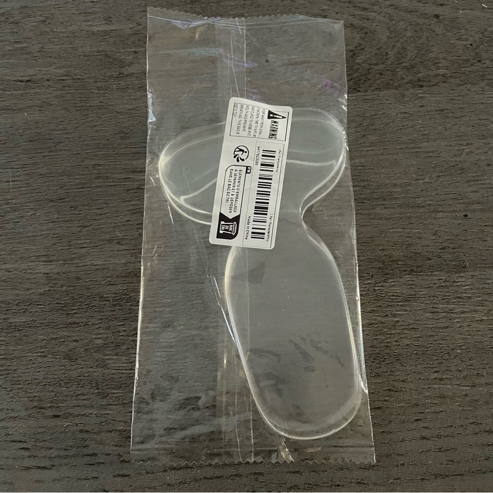 Clear Silicone Shoe Inserts